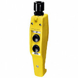 Hubbell Wiring Device-Kellems Pendant Push Button Station,NO/NC,Yellow CPB20