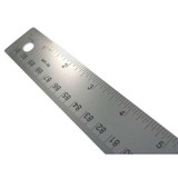 Westcott Ruler,Metal,1st Inch 32nds - Rest 16ths MR-36