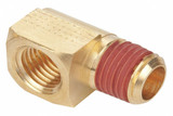 Parker 90 Extruded Street Elbow, Brass, 1/4 in  VS2202P-4-4