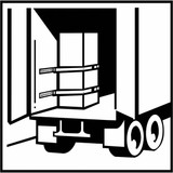 Lift-All Tie Down Strap,E-Track,Blue 60807