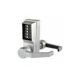 Kaba Push Button Lock,Entry,Satin Chrome  LR-1011-26D-41