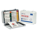 First Aid Only FirstAidKit w/House,103pcs,2 3/8x6",WHT 241-AN