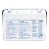 First Aid Only FirstAidKit w/House,103pcs,2 3/8x6",WHT 241-AN