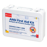 First Aid Only FirstAidKit w-House,103pcs,2 3-8x6",WHT 241-AN