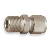 Parker Connector,316 SS,A-LOKxM,3/8In 6MSC6N-316