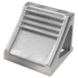 Manufacturer Varies Wheel Chock,12 In W x 6 In H,Black 1GUK8