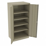 Tennsco Storage Cabinet,72"x36"x24",Sand,4Shlv 1480 SD