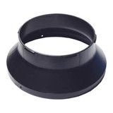 Americ Duct Ring,12 in.,ABS Black RING-VAF3000