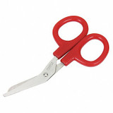 First Aid Only Scissors,4 In. L,Silver,Rounded,Metal 17-008