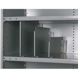 Hallowell Shelf Divider,24inx12in,Steel,PK12 5240-2412-12HG