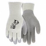 Mcr Safety Cold Protection Gloves,XL,Gray,Latex,PR 9690XL