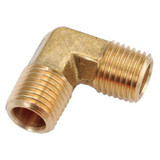 Manufacturer Varies 90 Elbow, Brass, 1/4 in Pipe Size, MNPT 706230-04