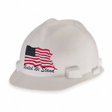 Msa Safety Hard Hat,Type 1, Class E,White 10034263