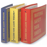 Brady Binder,English,2-1/8 In. D,Polyethylene BR753Y