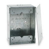 Steel City Floor Box,Steel,31.0 cu. in. 61 W