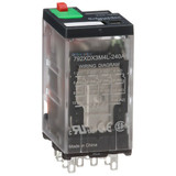 Schneider Electric Gen Purpose Relay,14 Pin,Square,240VAC 792XDX3M4L-240A