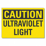 Lyle Caution Sign,7inx10in,Non-PVC Polymer LCU3-0249-ED_10x7