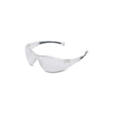 A800 Series Safety Glasses, Clear Lens, Polycarbonate, Fog-Ban Anti-Fog, Clear Frame