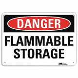 Lyle Danger Sign,10 in x 14 in,Aluminum U3-1508-RA_14X10