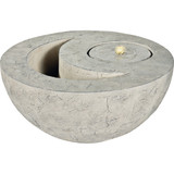 Lumineo Sand GRC Bowl Fountain with Planter 9788115