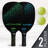 Franklin Activator Wooden Pickleball Paddle & Ball Set (4-Piece) 52742