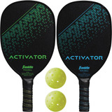 Franklin Activator Wooden Pickleball Paddle & Ball Set (4-Piece) 52742 739974