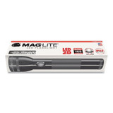 Mag-Lite Standard Flashlight, 2 D, 27 Lumens, Black