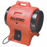 Allegro Industries Confined Space Fan,Orange,14" W 9539-12