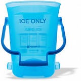 San Jamar Ice Tote,Blue,16"H,13-1/4"D,Plastic SILD6000