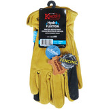 Kinco HydroFlector Men's Large Water-Resistant Buffalo Leather Work Glove
