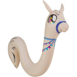 PoolCandy 72 In. Llama Ride-On Pool Inflatable Noodle Water Toy PC1740LAM