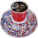 PoolCandy Stars & Stripes Glitter Drink Float (2-Pack) US1727USG