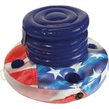 PoolCandy Stars & Stripes 18-Can/Bottle Floating Drink Cooler US2115US