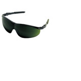 ST1 Series Protective Eyewear, Green Lens, Polycarbonate, Filter 5.0, Black Frame