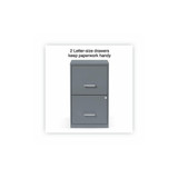 Alera® CABINET,2DRAWR VRT,18",CC 2806760