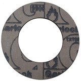 Garlock Flange Gasket,1-1/2 in.,1/8 in.,Mahogany 9900RG-0150-125-0150