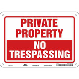 Condor Safety Sign,7 inx10 in,Polyethylene 473H54