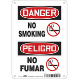 Condor Safety Sign,10 inx7 in,Vinyl 474P46