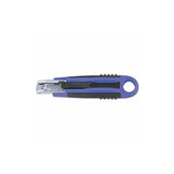 Westward Safety Knife,5-1/2",Black/Blue 31XM99