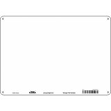 Condor Safety Sign,10inx14 in,Polyethylene,PK10 486U47