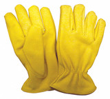 Condor Leather Gloves,Yellow,2XL,PR  48WU08