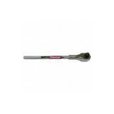 Westward Hand Ratchet, 19 1/2 in, Chrome, 3/4 in 45J214