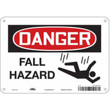 Condor Safety Sign,7 in x 10 in,Aluminum 476K86