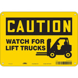 Condor Safety Sign,7 in x 10 in,Aluminum 476P38