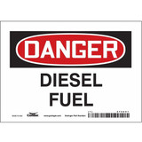 Condor Safety Sign,5 inx7 in,Vinyl 470U01