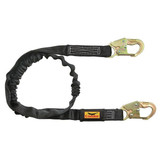 Condor Shock-Absorbing Lanyard,Black 45J289
