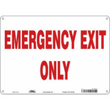 Condor Safety Sign,10 in x 14 in,Fiberglass 467R42