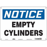 Condor Safety Sign,10 inx14 in,Aluminum 471R42