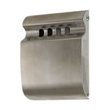 Tough Guy Cigarette Receptacle,1/4 gal.,Silver 12V180
