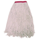 Tough Guy Wet Mop,Natural,Polyester 16W221